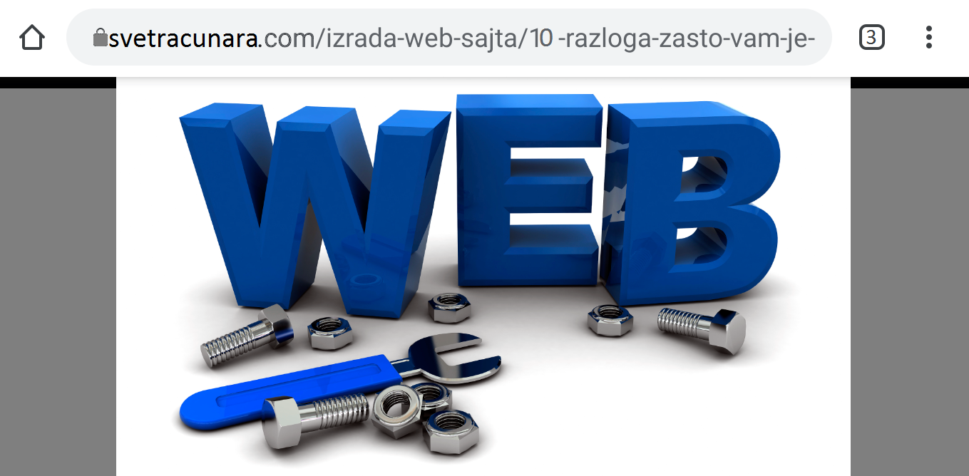 Web Key slika